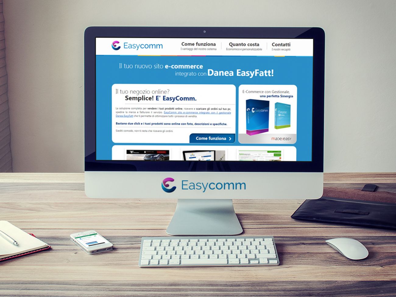 EasyComm e-commerce integrato Easyfatt
