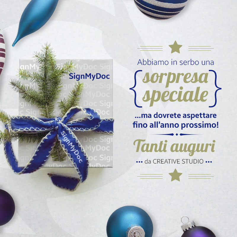 Natale 2019, anticipazione di SignMyDoc