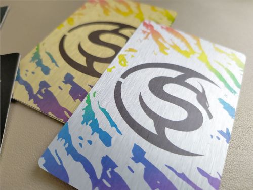 Biglietti da visita alluminio