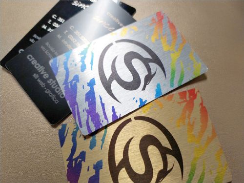 Biglietti da visita in metallo