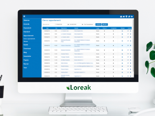 Software medicina sul lavoro