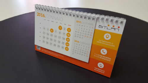 Calendari 2017 e gadget per i tuoi clienti