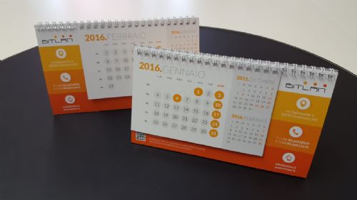 Calendario da tavolo personalizzato