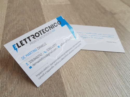 Biglietto da visita elettrotecnico