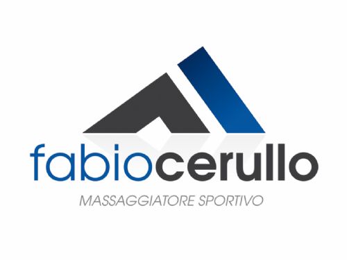 Logo massaggiatore sportivo