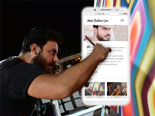 Sito web per Artista
