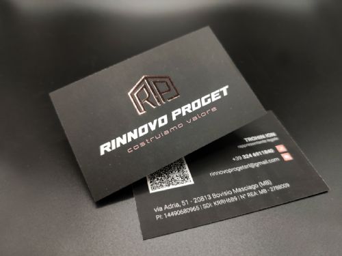 Biglietti rame a caldo 3D