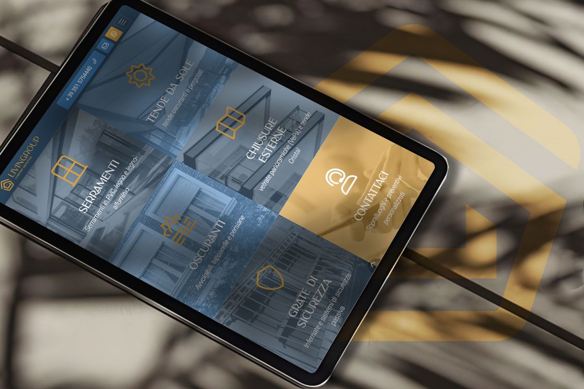 Sito web per serramenti